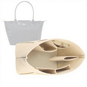 Organiseur sac Le Pliage feutre léger taille L kaki