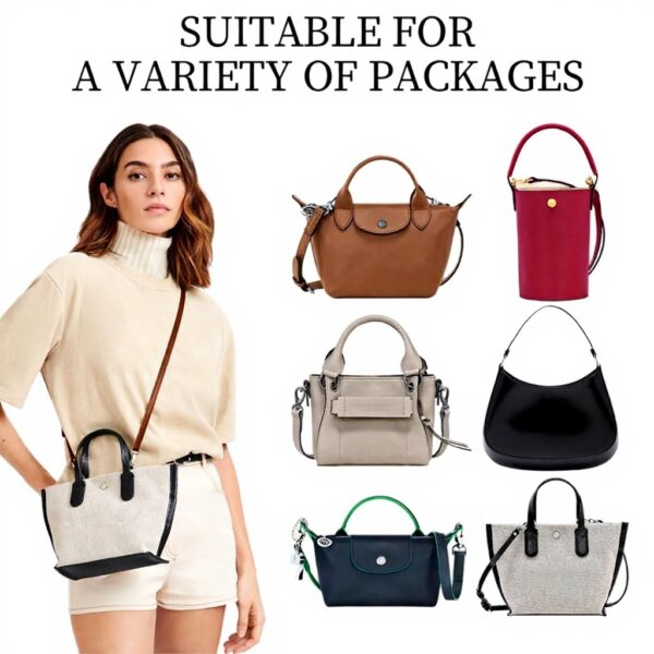 Bandouliere Longchamp Aucuu Cuir Réglable Adaptateurs