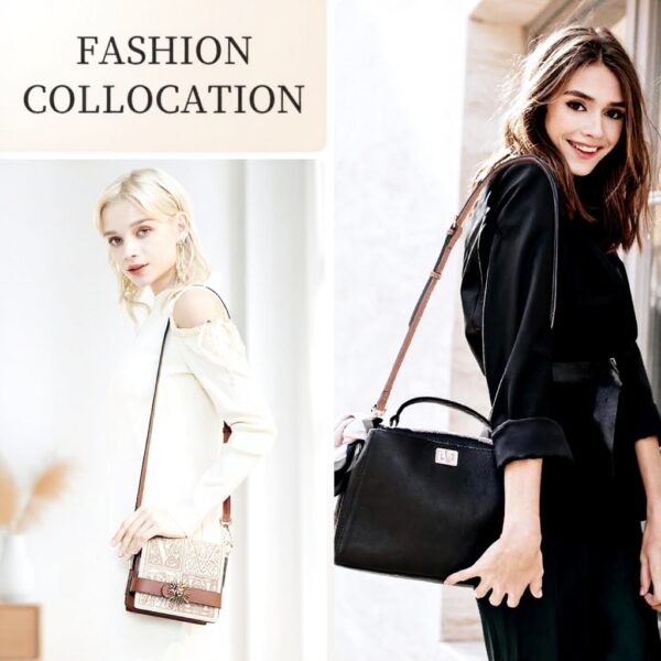 Bandouliere Longchamp Aucuu Cuir Réglable Adaptateurs