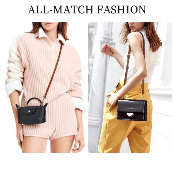 Bandouliere Longchamp Aucuu Cuir Réglable Adaptateurs