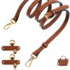 Bandouliere Longchamp Aucuu Cuir Réglable Adaptateurs