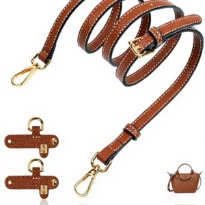 Bandouliere Longchamp Aucuu Cuir Réglable Adaptateurs