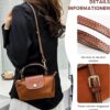 Sangle Longchamp SJDOFU cuir réglable adaptateurs-2