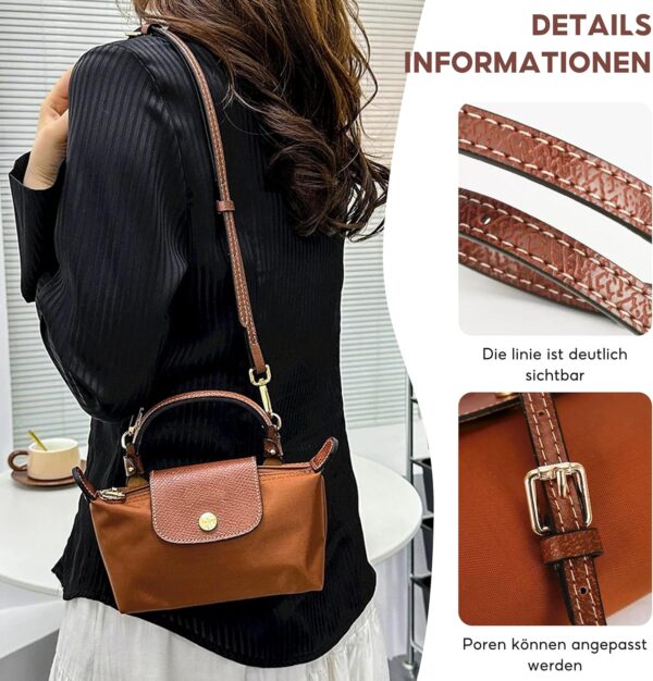 Sangle Longchamp SJDOFU cuir réglable adaptateurs-2