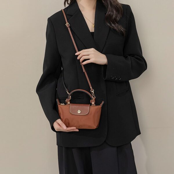 Sangle Longchamp SJDOFU cuir réglable adaptateurs-5