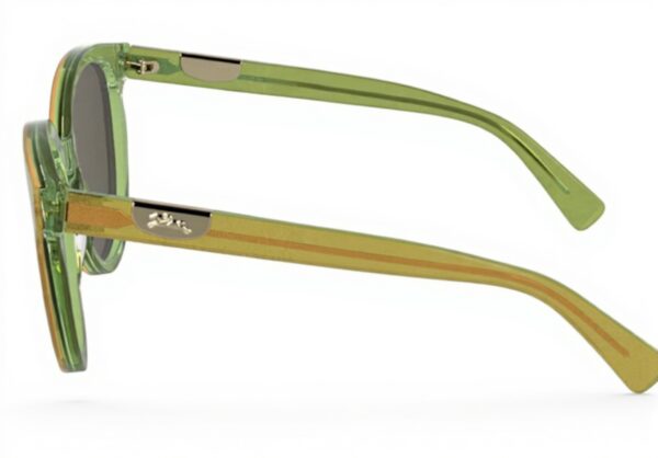 Lunettes de soleil Longchamp Mixte 317 Glitter Khaki