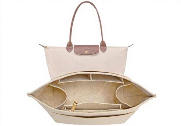 Insert sac Longchamp Le Pliage LOUKAYCCI feutre organiseur