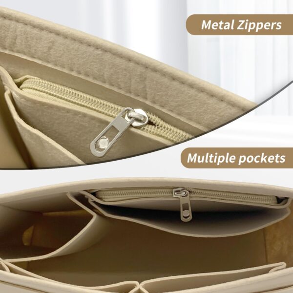 Organiseur sac à main feutre poches XOKL Longchamp-2