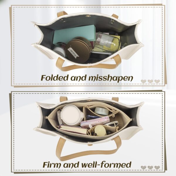 Organiseur sac à main feutre poches XOKL Longchamp-5