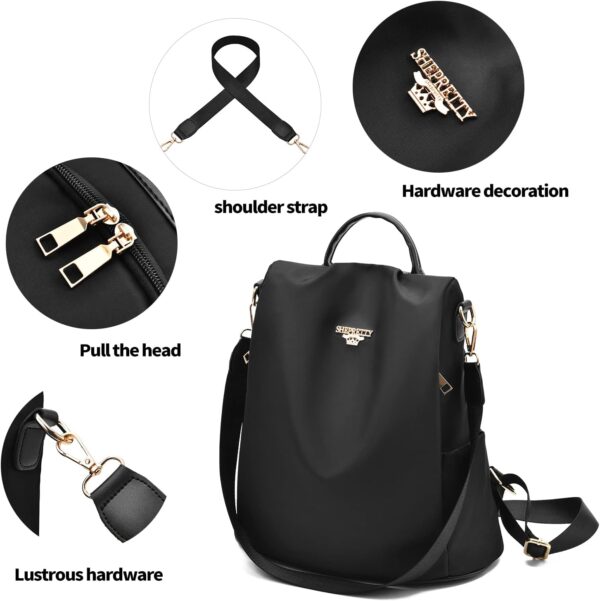 Sac à Dos Femme Shepretty Voyage École Antivol Oxford-2