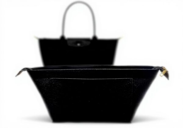 Organisateur sac à main UMLIPOT feutre noir taille M femmes