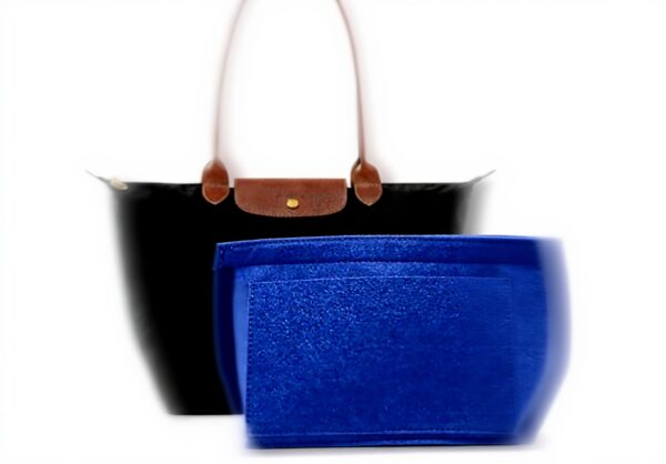 Organiseur sac Longchamp banbeln feutre léger pliable taille
