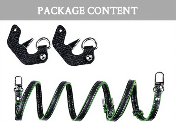 Sangle Longchamp Le Pliage Mini SOPROM cuir réglable gris