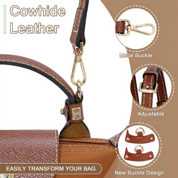 Sangle pour Sac Longchamp deegbbyi Cuir PU Réglable