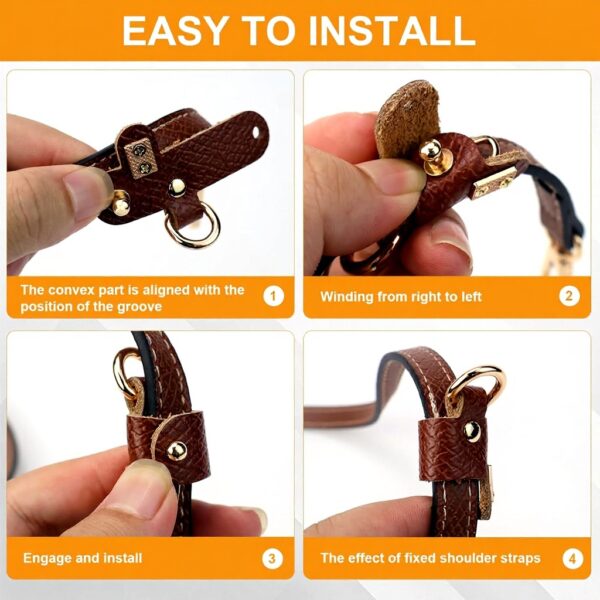 Organisateur sac Longchamp GMMG bandouliere reglable