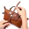 BANDOULIERE SAC LONGCHAMP FEMME CUIR REGLABLE SANS PERCAGE