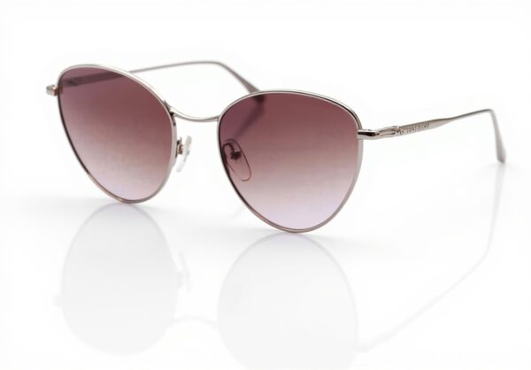 Longchamp Lunettes de soleil Rose-Gold Métal Mixte Taille