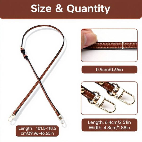 Sangle Longchamp Mini NVGVUP cuir réglable pour voyages