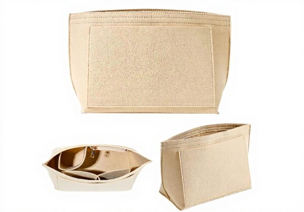 Organiseur sac Longchamp L feutre poches grande capacité