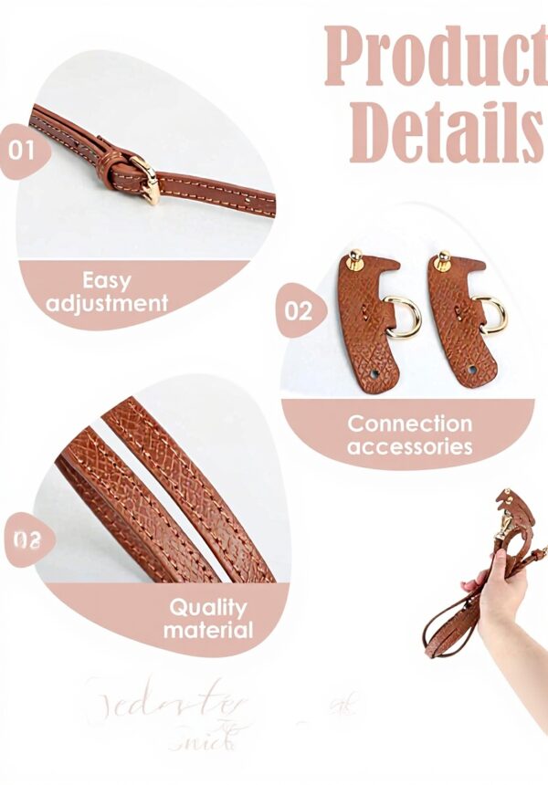 PMELCXD bandoulière sac Longchamp cuir ajustable femme