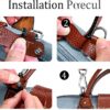 Sangle de sac QIUTIMIY cuir réglable remplacement