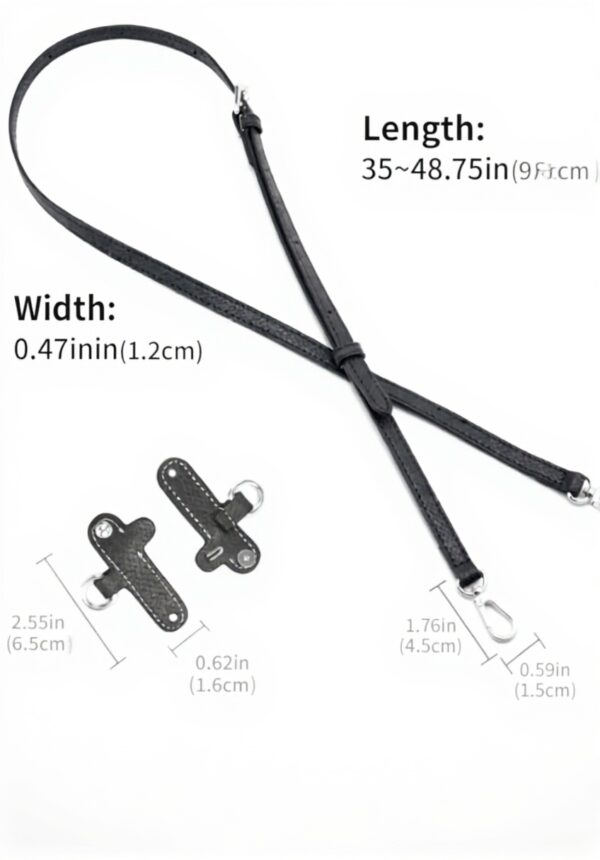 Sangle de sac à main QIUTIMIY cuir réglable accessoire