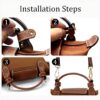 Sangle de sac à main QIUTIMIY cuir réglable accessoire