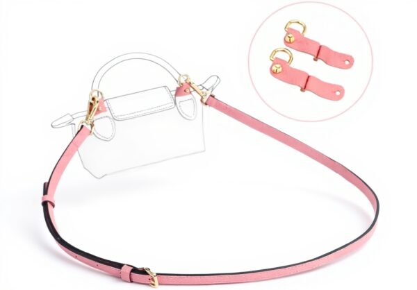 Sangle bandoulière cuir Senral pour sac Longchamp Le Pliage