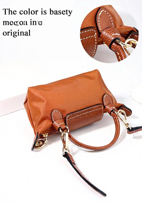 Sangles à bagages SONGKISSZQ cuir véritable femme marron