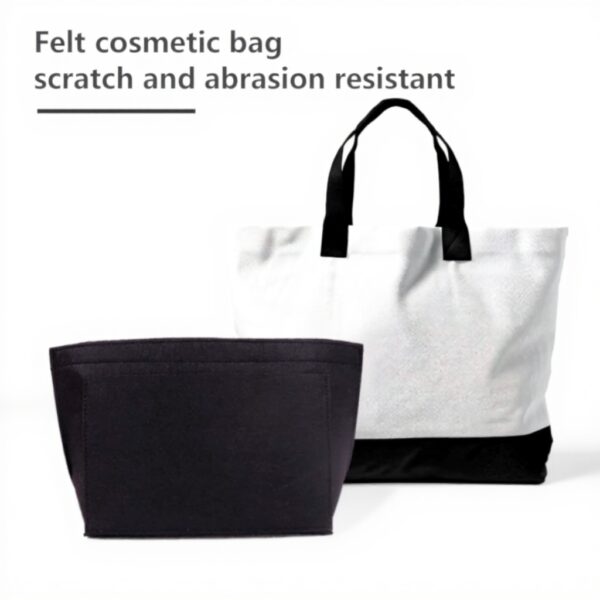 Organisateur Longchamp XJLyaya Feutre Poches Multiples Noir