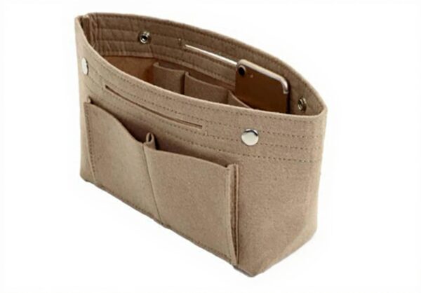 Organisateur de sac YXBQueen feutre rigide poches